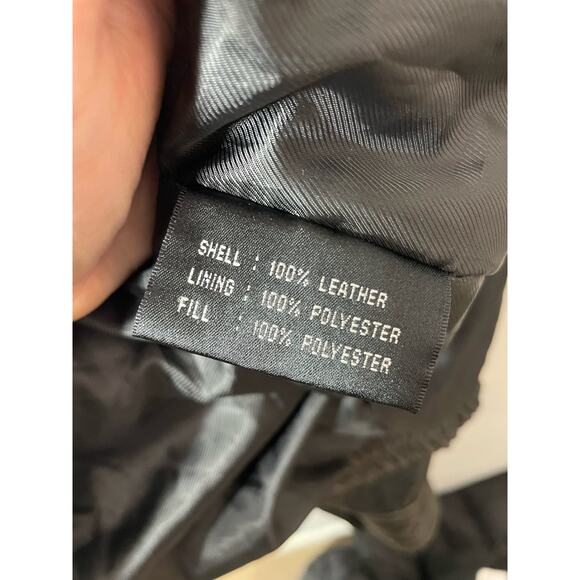 Baracuta Mens Leather Jacket Bomber Size Medium Vintage - Picture 6 of 7